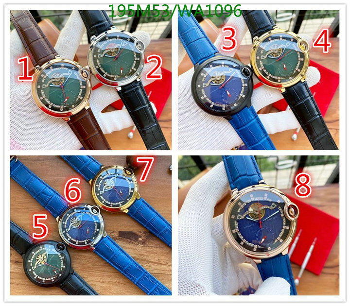YUPOO-Cartier fashion watch Code: WA1096