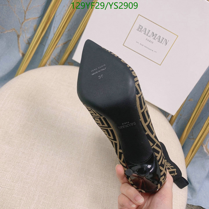 YUPOO-Balmain Women Shoes Code: YS2909 $: 129USD