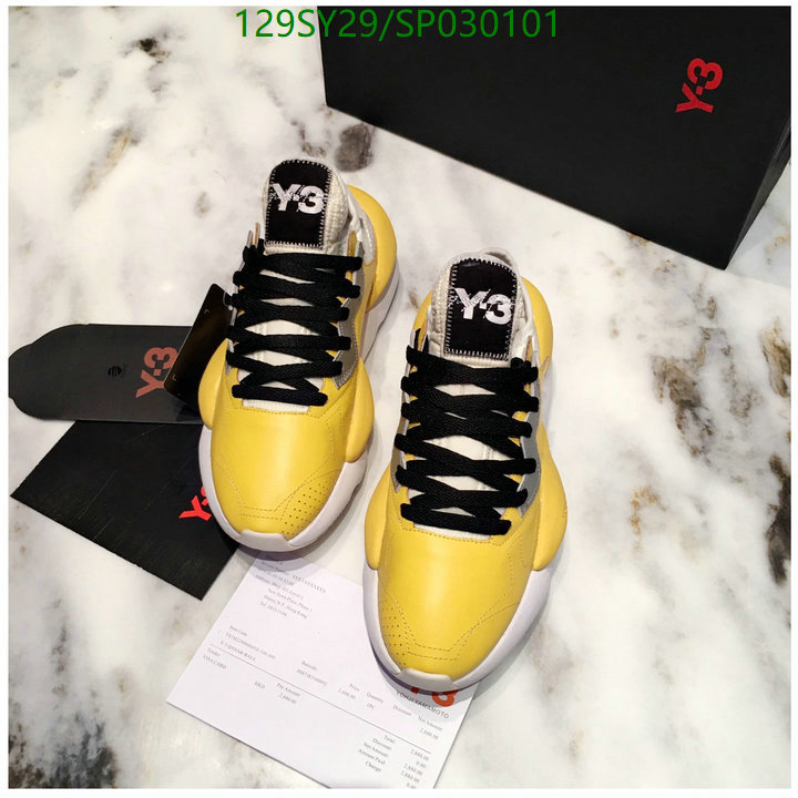 YUPOO-Y-3 men's and women's shoes Code: SP030101