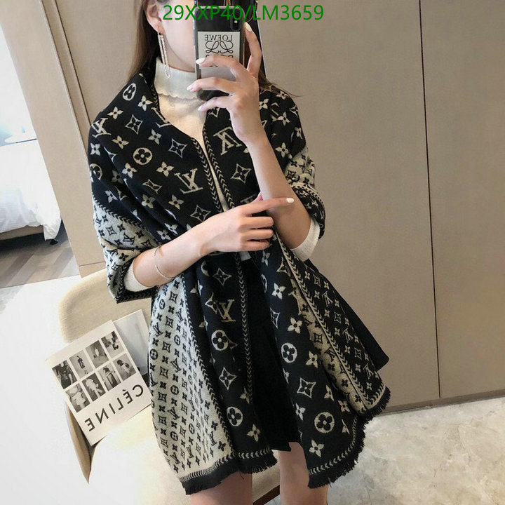 YUPOO-Louis Vuitton fashion women's scarf LV Code: LM3659 $: 29USD