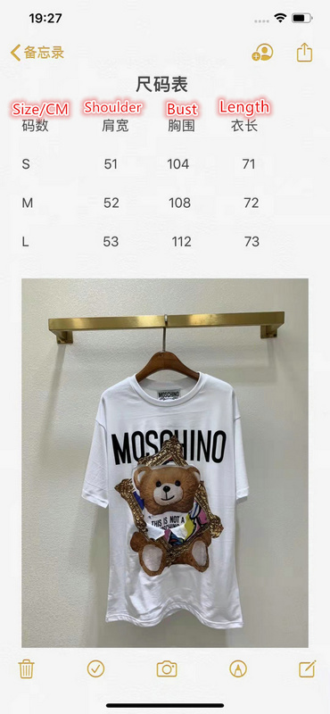 YUPOO-Moschino Fashion clothing Code: YC4239 $: 59USD