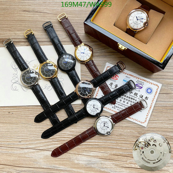 YUPOO-Cartier fashion watch Code: WA999