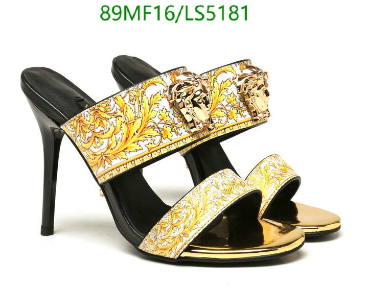 YUPOO-Versace fashion women's shoes Code: LS5181 $: 89USD