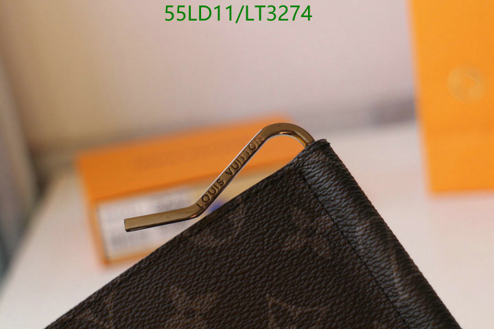 YUPOO-Louis Vuitton Fashion Wallet LV Code: LT3274 $: 55USD