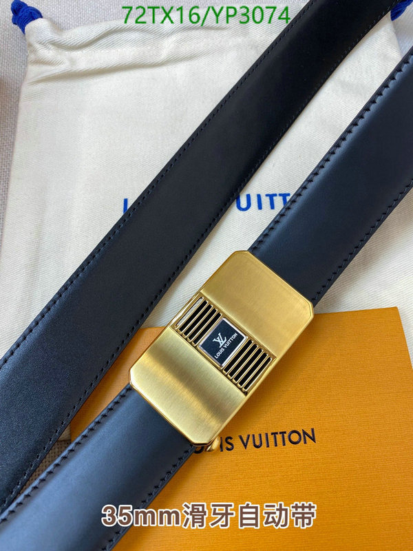 YUPOO-Louis Vuitton Square buckle belts LV Code: YP3074 $: 72USD