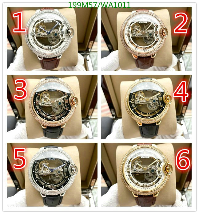 YUPOO-Cartier fashion watch Code: WA1011