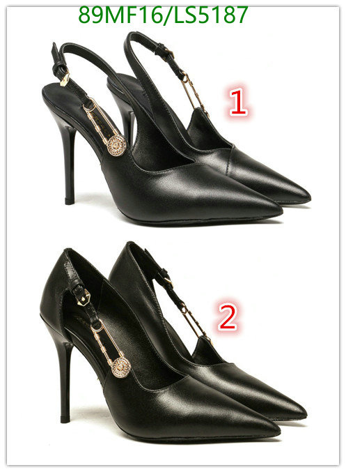 YUPOO-Versace fashion women's shoes Code: LS5187 $: 89USD