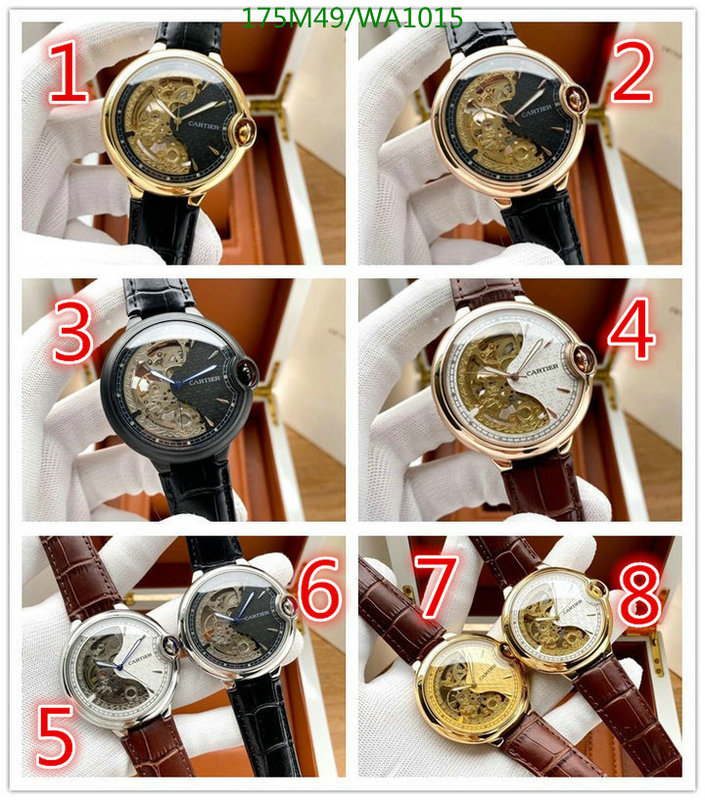 YUPOO-Cartier fashion watch Code: WA1015