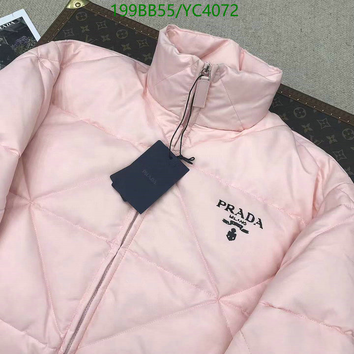 YUPOO-Prada women's down jacket Code: YC4027 $: 199USD