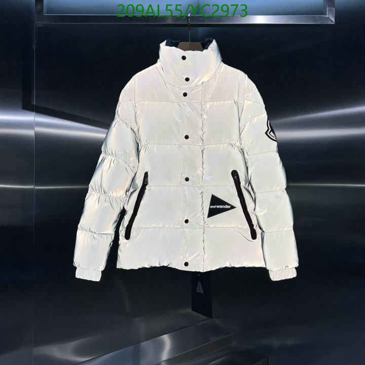 YUPOO-Moncler men's and women's down jacket Code: YC2973 $: 209USD