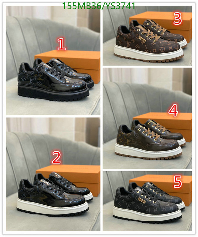 YUPOO-Louis Vuitton men's shoes LV Code: YS3741 $: 155USD