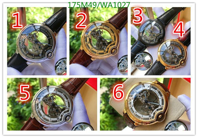 YUPOO-Cartier fashion watch Code: WA1027
