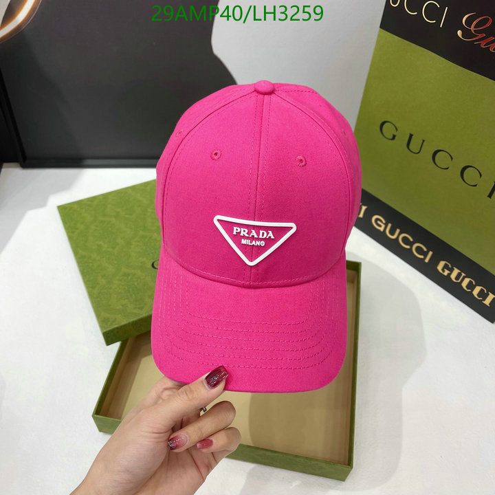 YUPOO-Prada Fashion Cap (Hat) Code: LH3259 $: 29USD