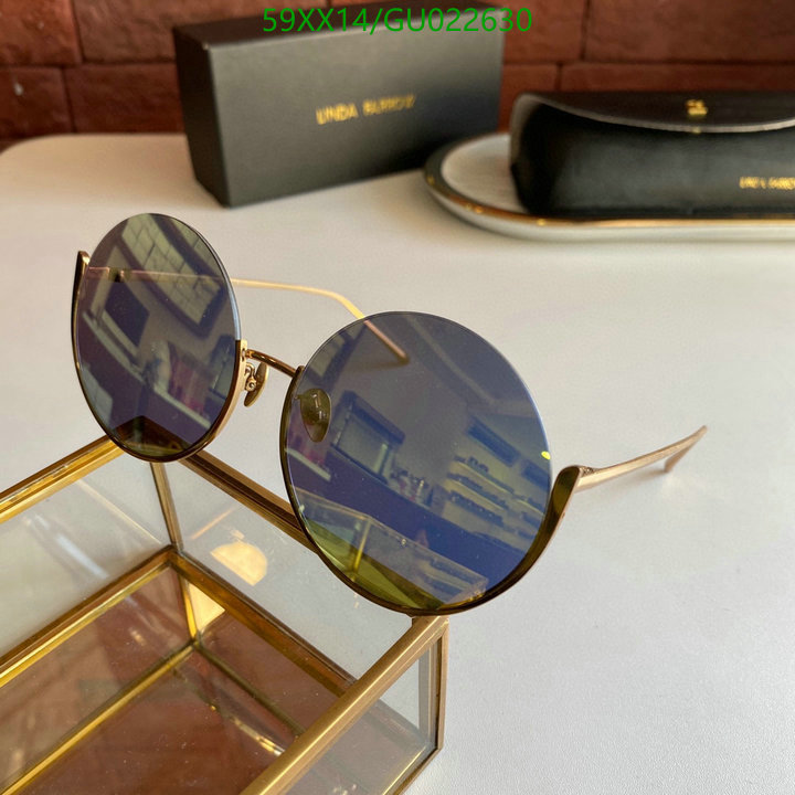 YUPOO-Linda Farrow Round shape Glasses Code: GU022630