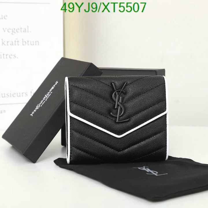 YSL-Wallet-4A Quality, Code: XT5507,$: 49USD