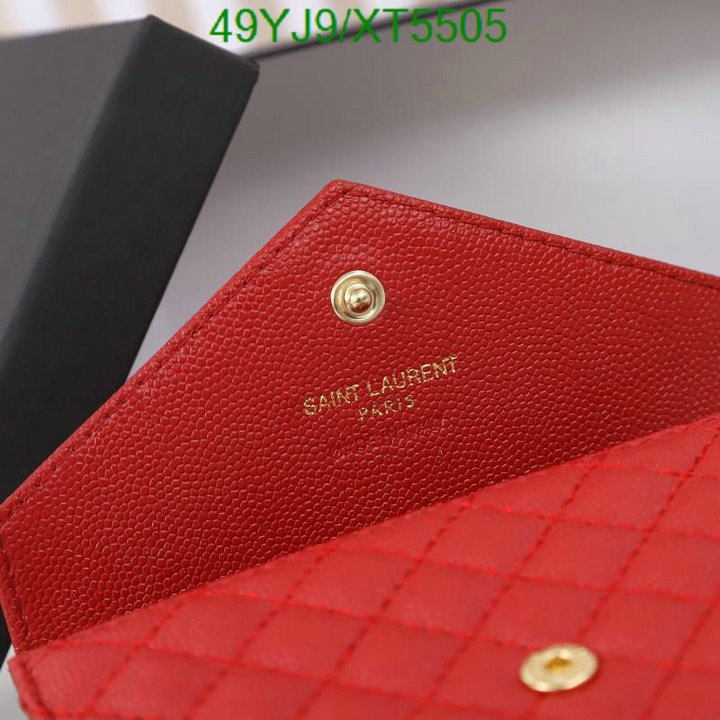 YSL-Wallet-4A Quality, Code: XT5505,$: 49USD