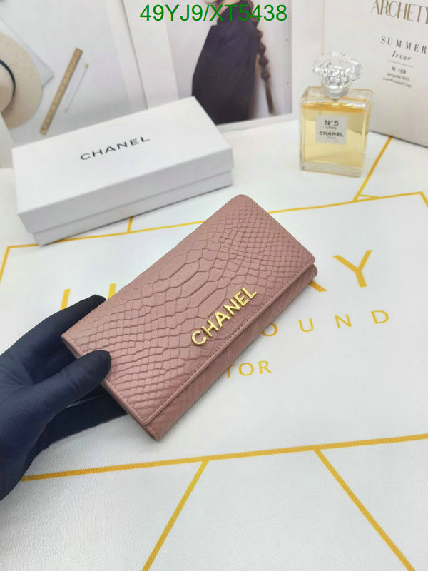Chanel-Wallet(4A), Code: XT5438,$: 49USD