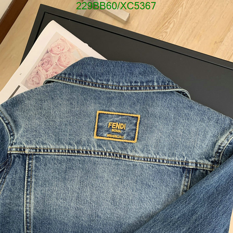 Fendi-Clothing, Code: XC5367,$: 229USD