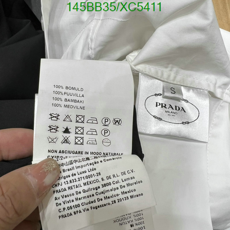 Prada-Clothing, Code: XC5411,$: 145USD