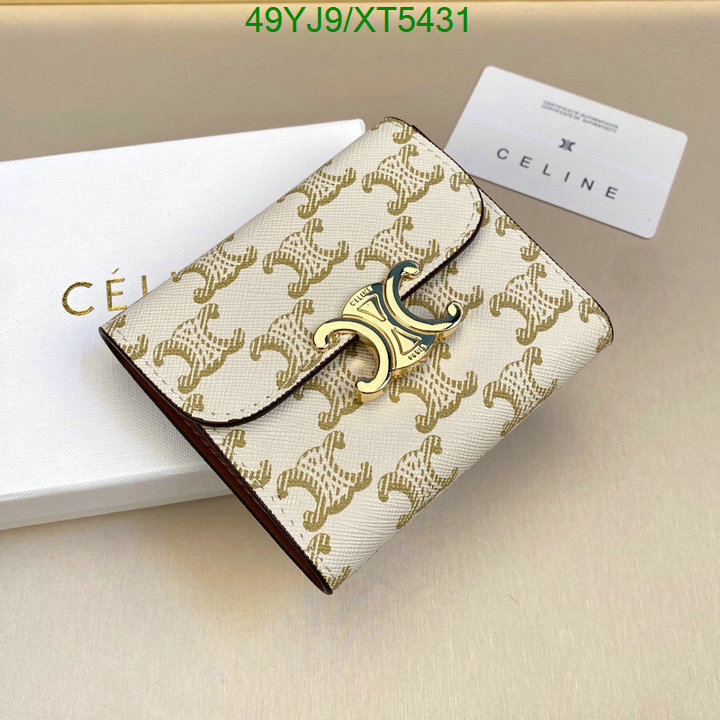 CELINE-Wallet-4A Quality, Code: XT5431,$: 49USD