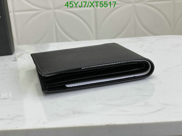 Prada-Wallet-4A Quality, Code: XT5517,$: 45USD