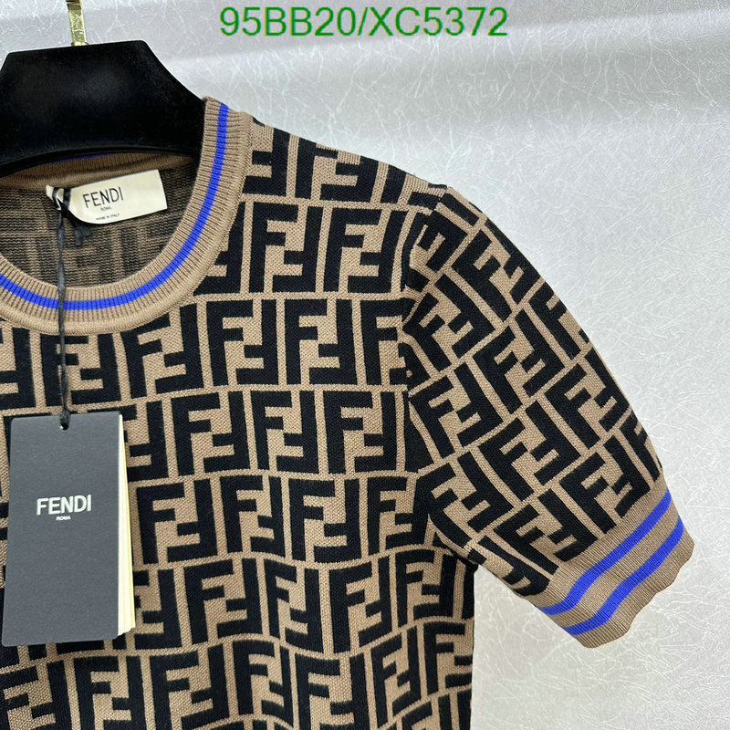 Fendi-Clothing, Code: XC5372,$: 95USD