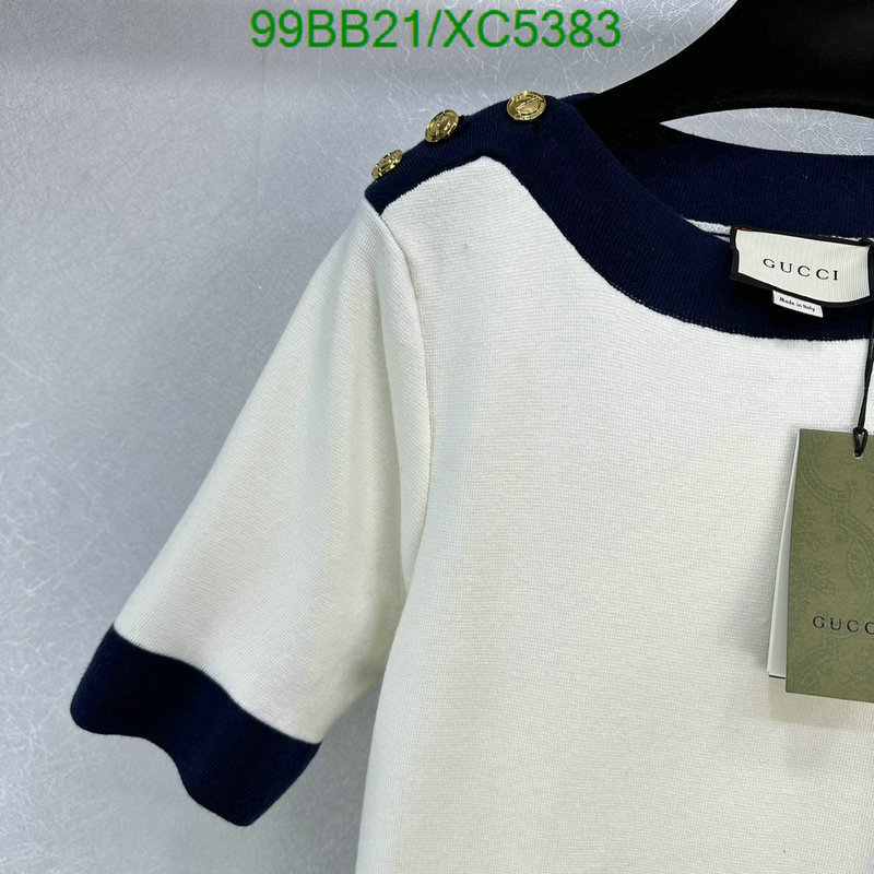 Gucci-Clothing, Code: XC5383,$: 99USD