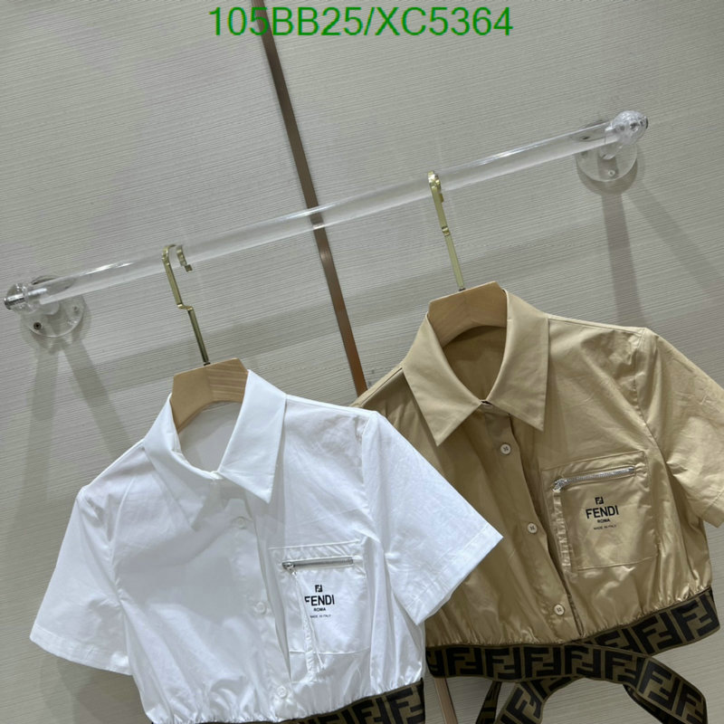 Fendi-Clothing, Code: XC5364,$: 105USD