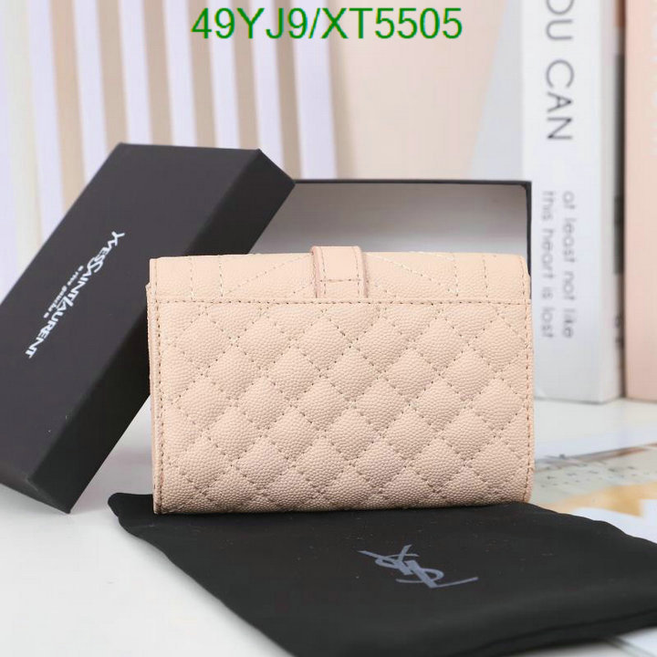 YSL-Wallet-4A Quality, Code: XT5505,$: 49USD