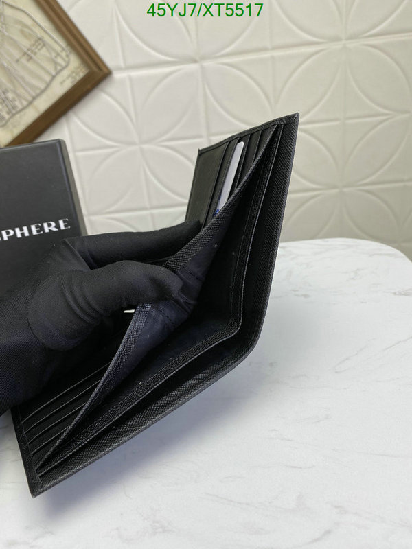 Prada-Wallet-4A Quality, Code: XT5517,$: 45USD