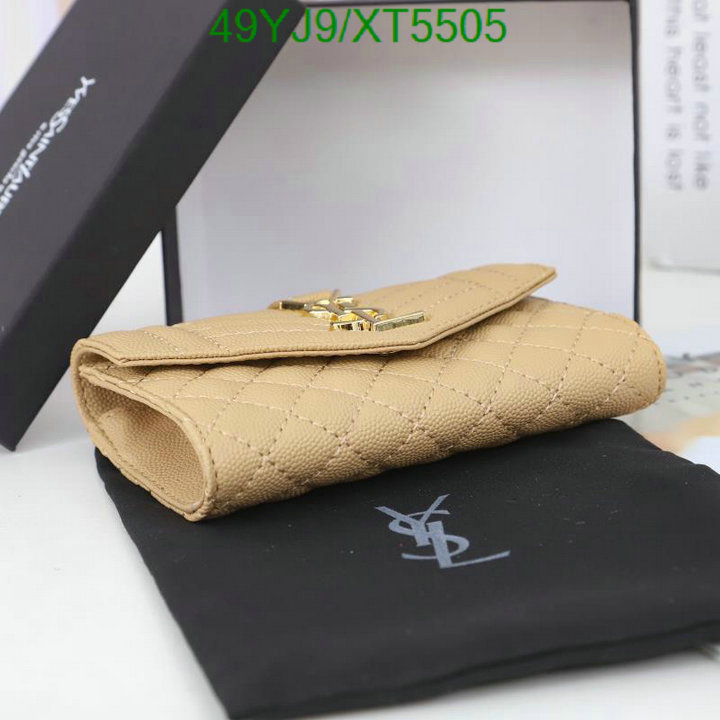 YSL-Wallet-4A Quality, Code: XT5505,$: 49USD