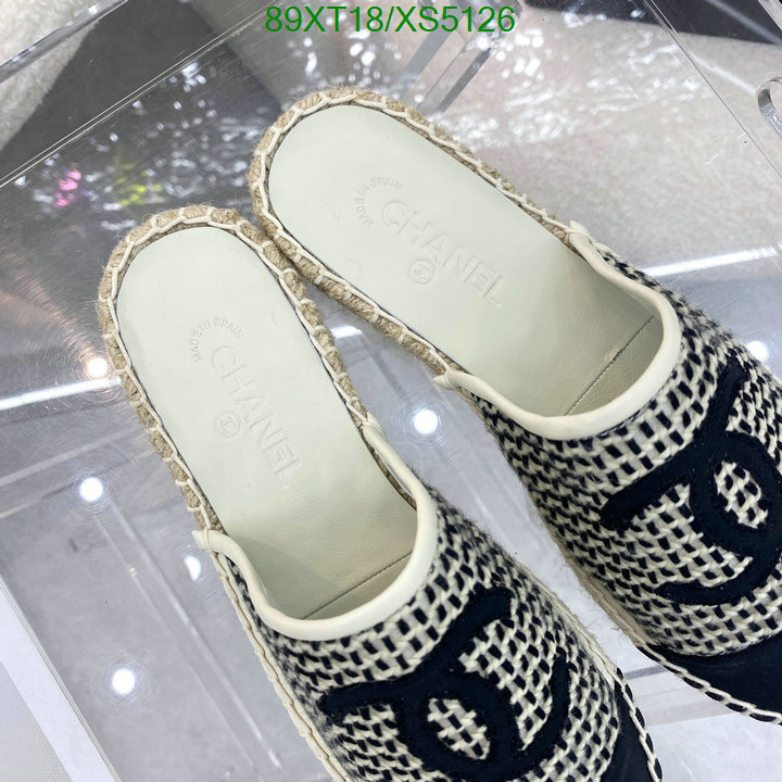 Chanel-Women Shoes, Code: XS5126,$: 89USD