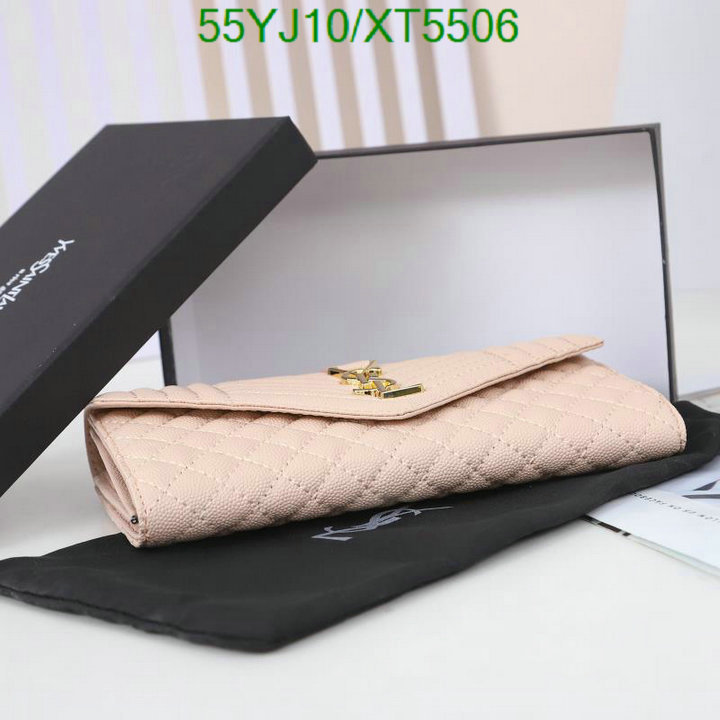 YSL-Wallet-4A Quality, Code: XT5506,$: 55USD