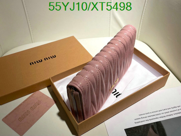 Miu Miu-Wallet-4A Quality, Code: XT5498,$: 55USD