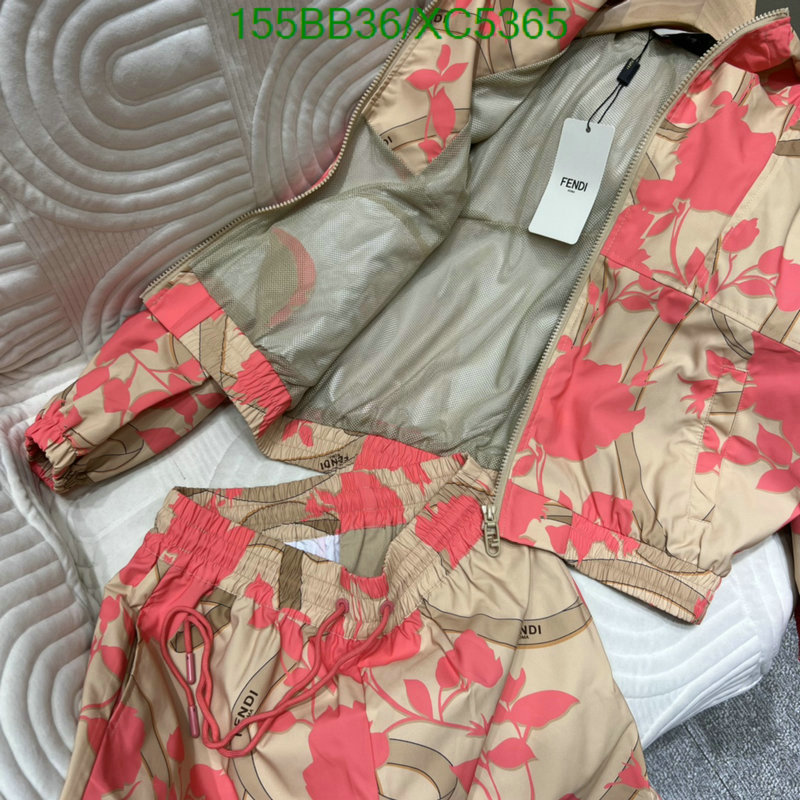 Fendi-Clothing, Code: XC5365,$: 155USD