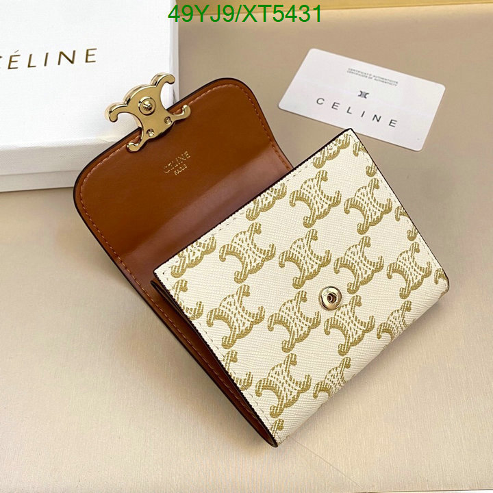 CELINE-Wallet-4A Quality, Code: XT5431,$: 49USD