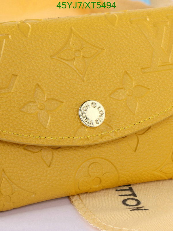 LV-Wallet-4A Quality, Code: XT5494,$: 45USD