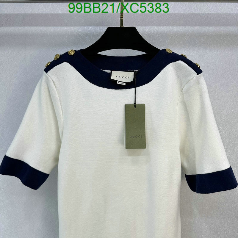 Gucci-Clothing, Code: XC5383,$: 99USD