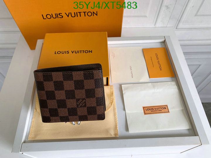 LV-Wallet-4A Quality, Code: XT5483,$: 35USD