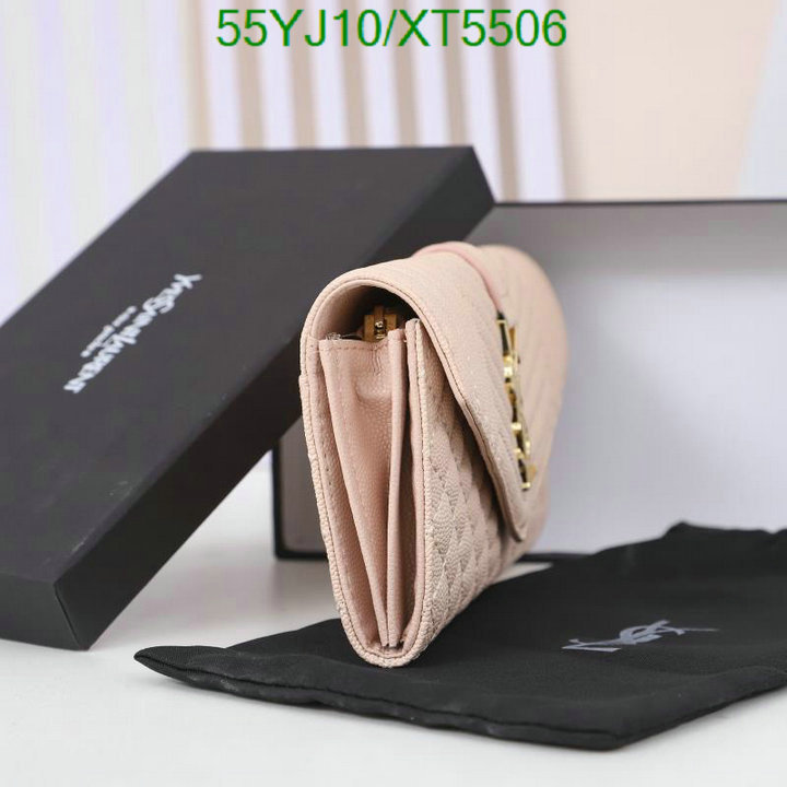 YSL-Wallet-4A Quality, Code: XT5506,$: 55USD