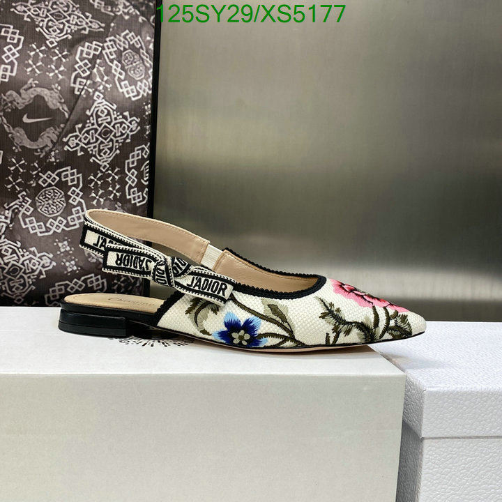 Dior-Women Shoes, Code: XS5177,$: 125USD