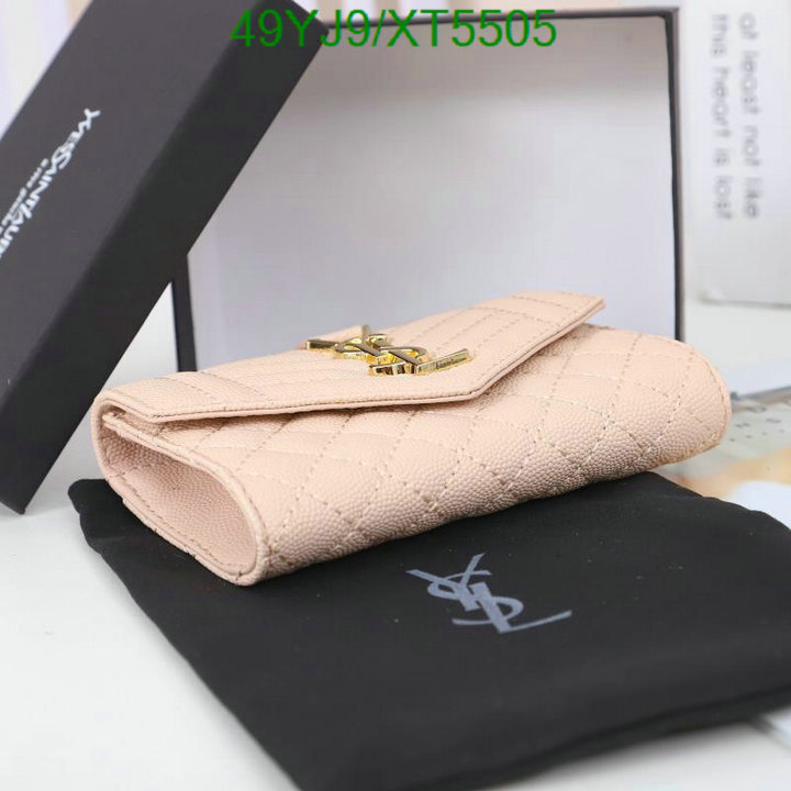 YSL-Wallet-4A Quality, Code: XT5505,$: 49USD