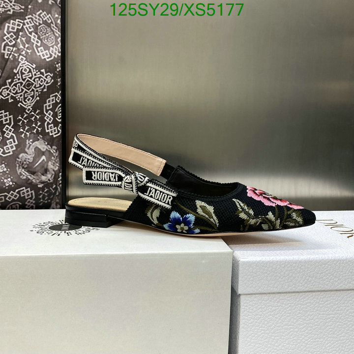 Dior-Women Shoes, Code: XS5177,$: 125USD