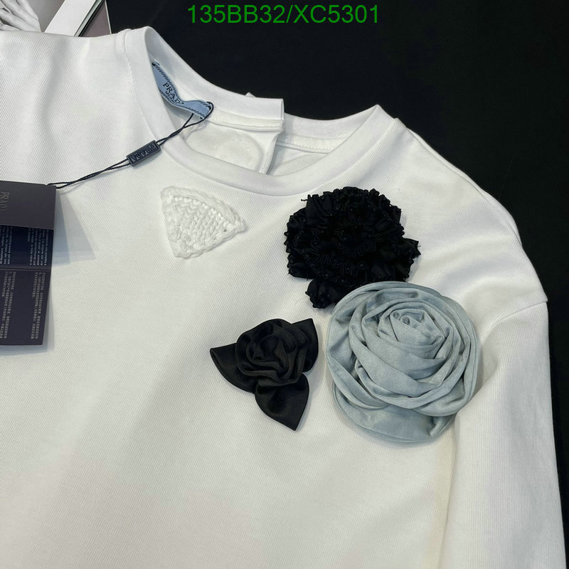 Prada-Clothing, Code: XC5301,$: 135USD