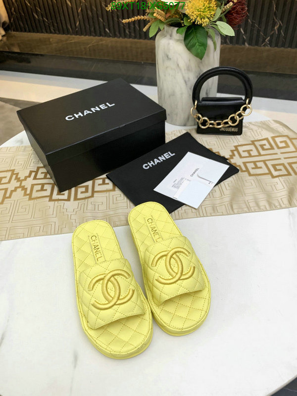 Chanel-Women Shoes, Code: XS5077,$: 89USD