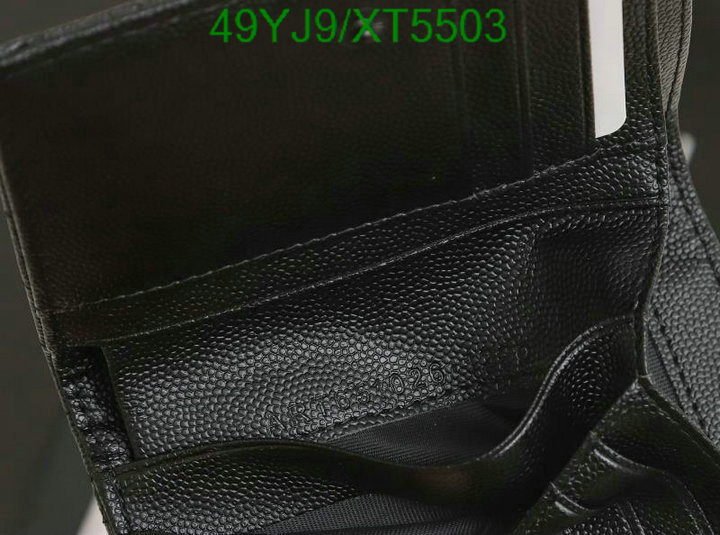 YSL-Wallet-4A Quality, Code: XT5503,$: 49USD