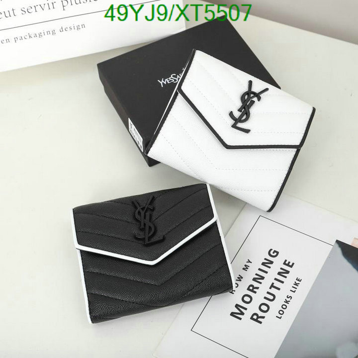 YSL-Wallet-4A Quality, Code: XT5507,$: 49USD