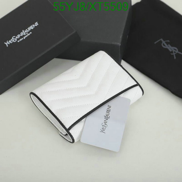 YSL-Wallet-4A Quality, Code: XT5509,$: 55USD