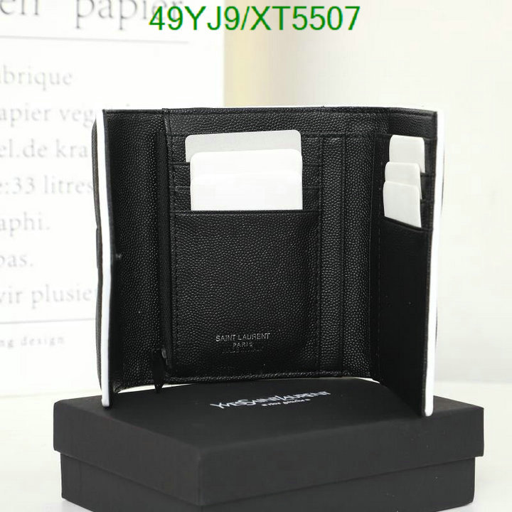 YSL-Wallet-4A Quality, Code: XT5507,$: 49USD