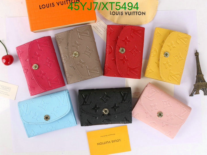 LV-Wallet-4A Quality, Code: XT5494,$: 45USD